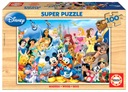 Puzzle 100 Nádherný svet Walta Disneyho, drevené