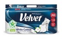 VELVET 3w Bavlnený toaletný papier Dlhý 25m! 8 ks