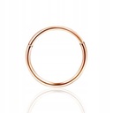 Titanium Clicker Rose Gold CIRCLE 1,0/10