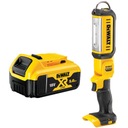 Nabíjacia LED baterka 18V 300/1000lm DeWALT DCL050 + 1x5Ah DCB184