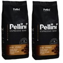 2x PELLINI espresso bar vivace zrnková káva 1 kg