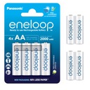 4x Nabíjacie batérie Panasonic ENELOOP R6/AA 2000 mAh blister