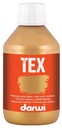 TEX METALICKÁ FARBA NA LÁTKU ZLATÁ 250ml DARWI