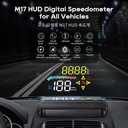 Hlavový displej OBD 2 II GPS HUD s dvojitým systémom