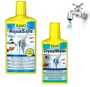 Tetra AquaSafe Aquarium Water Conditioner 500ml + CrystalWater ZDARMA 250ml