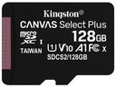 KINGSTON MICROSD CARD 128GB MICRO CL10 SD ADAPTÉR