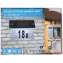 LED SOLARNÁ LAMPA S DOMOVÝM ČÍSLO GRUNDIG 22x16,5cm