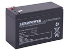 BATÉRIA AGM VRLA BATÉRIA EUROPOWER EV 10-12 12V 10AH EV10-12 EV10 UPS T2