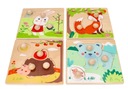 Seasons MONTESSORI puzzle pre deti Adamtoys