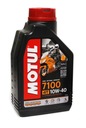 OLEJOVÝ MOTUL 7100 1L 10W40 MOTOCYKLOVÝ KRÍŽOVÝ ŠTVORMOTOR