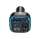 FM transmitter Bluetooth MP3 nabíjačka 3,1A čierna