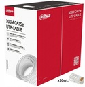 UTP CAT.5E KÁBEL DAHUA TWISTED PAIR 100m+10ks. RJ45