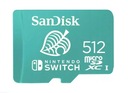 Karta SanDisk 512GB 100MB/s A1 V30 Nintendo Switch