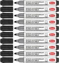 Za sucha stierateľný popisovač na tabuľu x 10