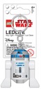 LEGO KEYRING LED BATERKA R2D2 Star Wars LGL-KE21H