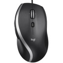 Káblová myš Logitech M500S, čierna