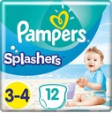 PLIENKY PAMPERS SPLASHERS BAZÉNOVÉ PLIENKY Veľkosť 3-4 6-11KG 12 KS