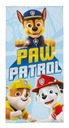 Detská osuška 70x140 Paw Patrol Chase psov, rýchloschnúca