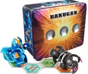 BAKUGAN CAN BAKU-PLECHOVAT 2 FÍRKY SEKTANOIDNÉ KARTY