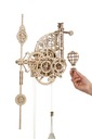 Mechanické puzzle Aero hodiny uGEARS Nástenné hodiny