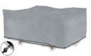 Poťah na záhradný nábytok Vodotesný pevný stôl Set Grey 250x150x75