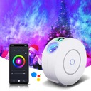 PROJEKTOR SMART STARRY SKY WIFI NOČNÁ LAMPA 3D HLASOVÉ OVLÁDANIE