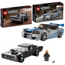 LEGO Speed ​​​​Champions Fast and Furious Cars Nissan GT-R a Dodge