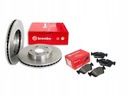 BREMBO DISK + DESTIČKY BOSCH BMW 3 E46 320D 136KM