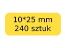 NIIMBOT Labels Samolepky ŽLTÉ 10*25mm 240ks