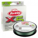 Berkley X5 Braid Low-Vis Green 150 m 0,10 mm 9,0 kg