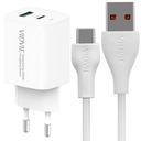 20 W USB SIEŤOVÁ NABÍJAČKA USB-C RÝCHLE NABÍJANIE VIDVIE + KÁBEL USB / TYPE-C