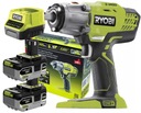 RYOBI AKUMULÁTOROVÝ NÁRAZOVÝ KLÚČ R18IW3 +2x5Ah