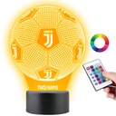 Stolná lampa Led soška Futbalový klub Juventus F.C. Darček s logom