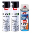 Aplikácia 2xU100 UBS + r-stop 400ml udržiavací sprej