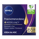 NIVEA Nočný krém proti vráskam 65+ 50ml