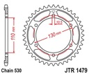 Zadné ozubené koleso Jt 241 48 Yamaha R6 03-10