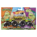 HOT WHEELS MONSTER TRUCKS MICHELANGELO VS DONATELLO