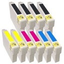 10x ATRAMENT pre tlačiareň EPSON T0711 T0712 T0713 T0714