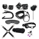 Sex Gadgets BDSM Set Putá Postroj Svorky