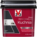 Jednoduchá renovácia kuchynská farba čierna 750ml