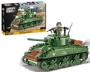 COBI 3044 tank Sherman M4A1 OD COH GAME