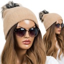 POĽSKO Dámsky klobúk WINTER ALPACA brmbolce FARBY