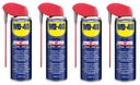 4x MULTIFUNKČNÝ WD-40 ODSTRAŇOVAČ HRDZE s rozprašovacím aplikátorom 250 ml