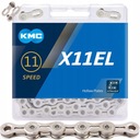 SILVER KMC X11EL reťaz na bicykel 11s 118 ogs. LIGHT CAP KRABIČKA ORIGINÁL