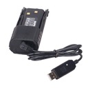 Batéria Baofeng UV82 3800 batéria s USB káblom