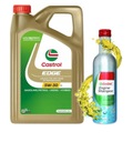 CASTROL OIL 5W30 EDGE LL 5L + ŠAMPÓN NA MOTOR 300ML