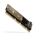 Interný PCIe adaptér na pripojenie M2 NVMe SSD