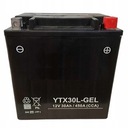 YIX30L AGM batéria 12V 30Ah 430A