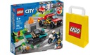 LEGO CITY 60319 Operácia hasičov a policajná honička