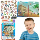 MELISSA&DOUG Paw Patrol vypuklé opakovane použiteľné nálepky z džungle